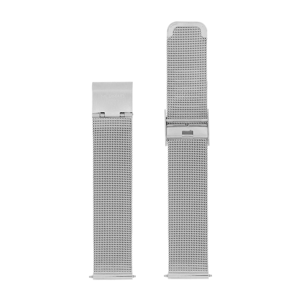 Women's silver sales mesh band watch