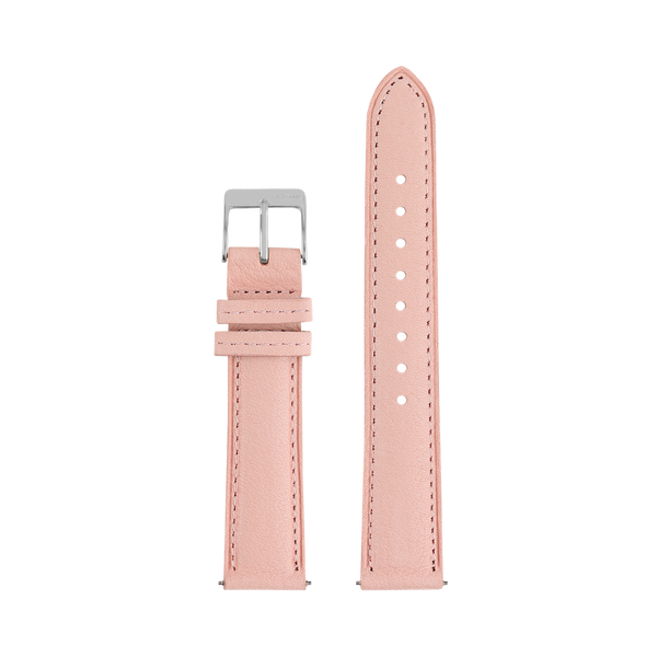 Dusty Rose Leather Watch Strap 18mm MERMAID STORIES