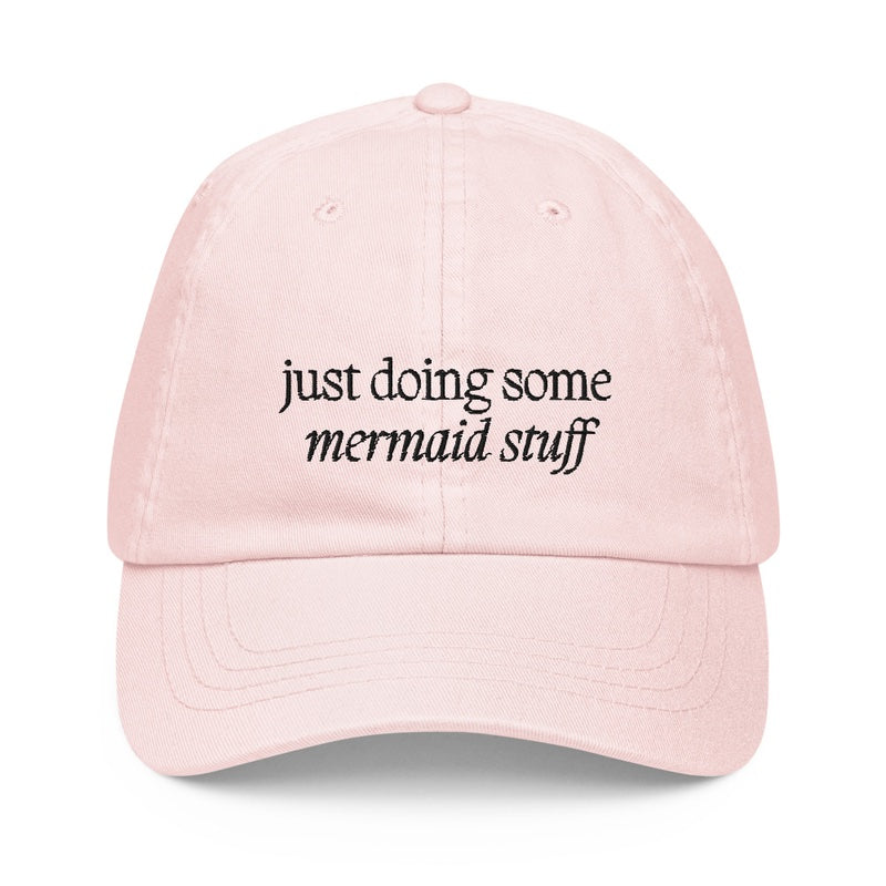 Mermaid Stuff Baseball Hat Rose MERMAID STORIES