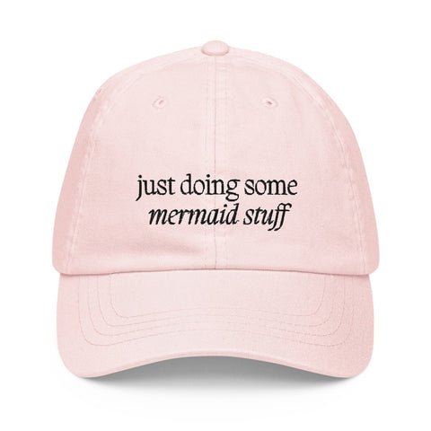 Mermaid Stuff Baseball Hat (Rosé)