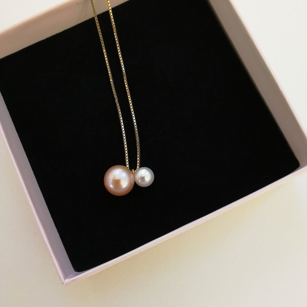 KAJA - Golden Pearl Necklace | MERMAID STORIES