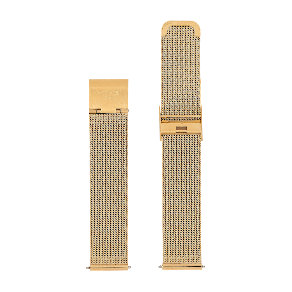 Gold-plated Mesh Band