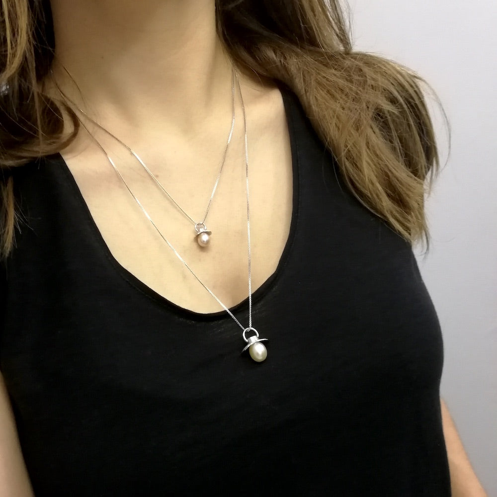 Baby online silver chain